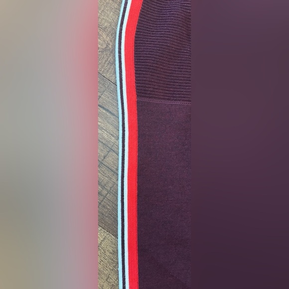 Athleta canyon colorblock merino wool blend women’s sweater XS extra small - Picture 5 of 8